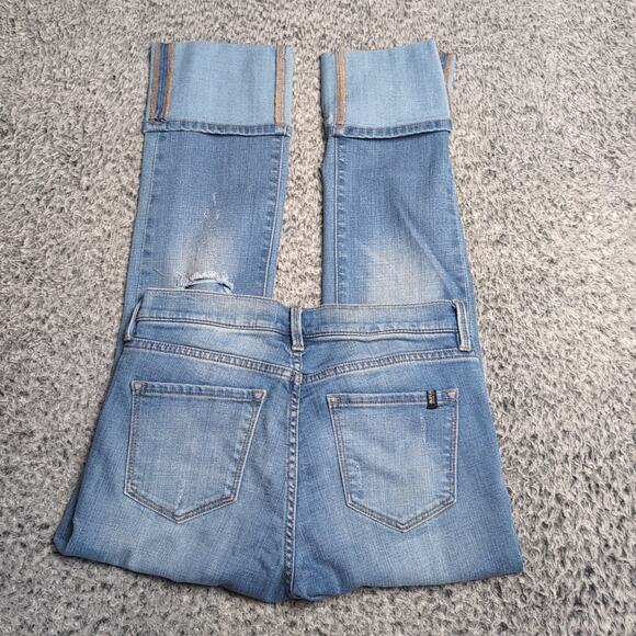 Buffalo David Bitton Denim - Buffalo David Bitton Jeans Women 26 Blue Mid Rise Cropped Stretch Preppy Denim